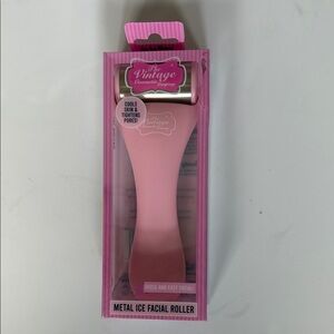The Vintage cosmetic company metal ice facial roller